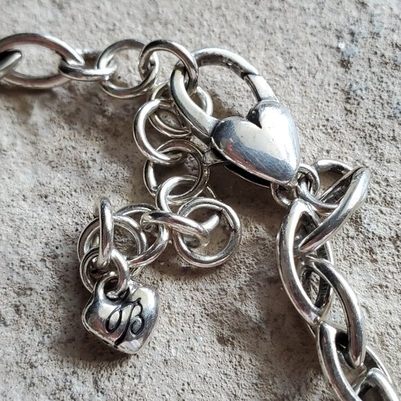 Vintage Bundle of 2 Brighton Silver Long Layering Station Necklaces - Picture 12 of 14